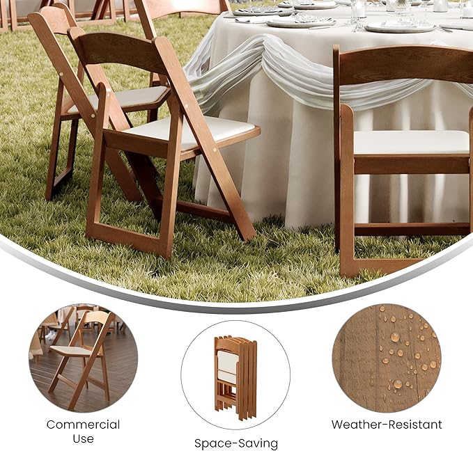 Flash Furniture Hercules Commercial Indoor/Outdoor Folding Event Chair - Image 5