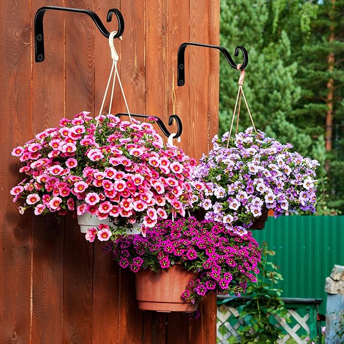 4pcs Wall Mounted Plant Hanger, Indoor/Outdoor Decorative Hook - Image 7