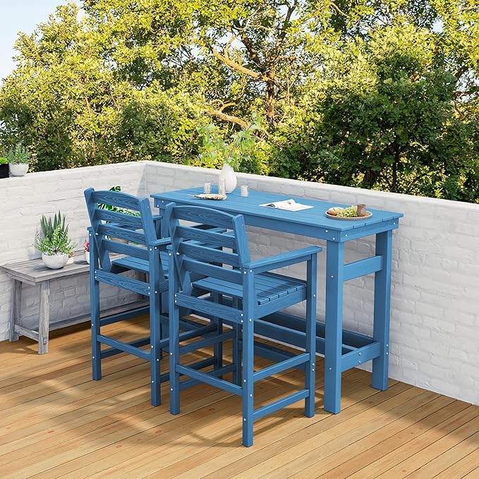 SERWALL 41" Outdoor Bar Table - Image 9