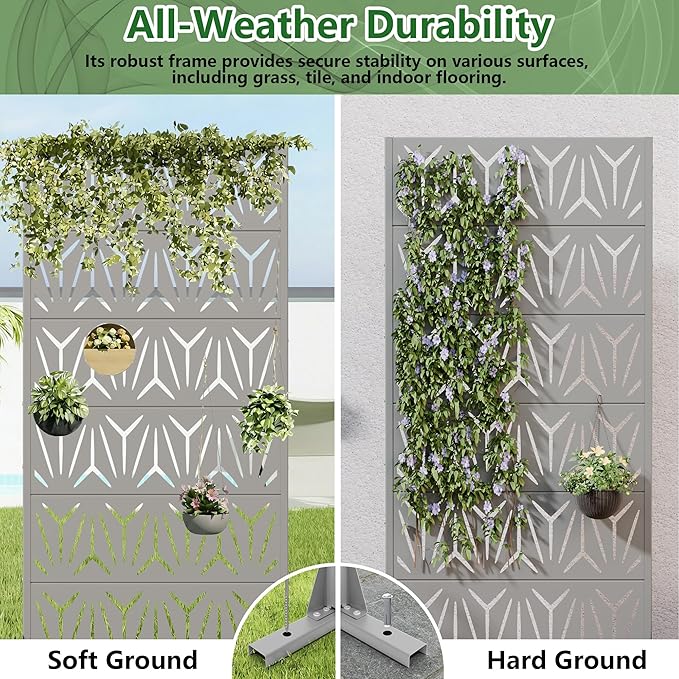 Casaphoria Metal Privacy Screen Outdoor - Image 6