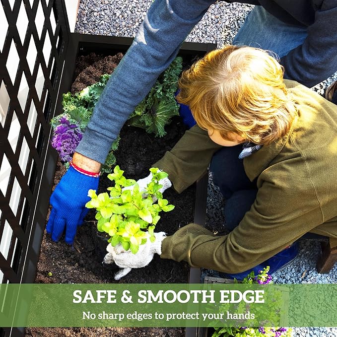 Outsunny Galvanized Raised Garden Bed - Image 5