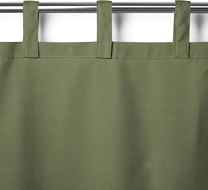 Elrene Home Fashions Matine Weatherproof Tab-Top Indoor/Outdoor Solid Color - Image 10