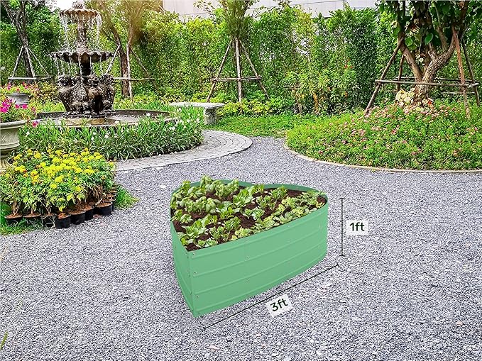 Plant & Plot Galvanized Raised Garden Beds Outdoor // Planter Raised Beds - Image 6