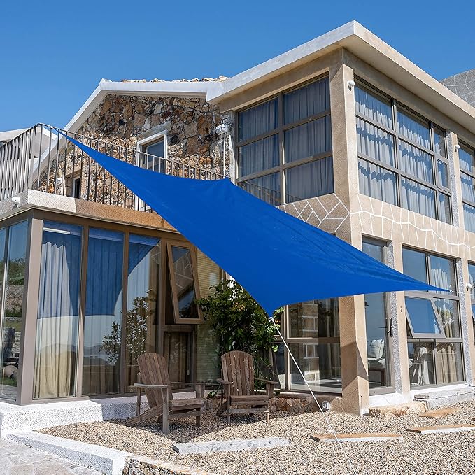 Tronssien Rectangle 10'x13' Sun Shade Sail, 95% UV Blockage Canopy Awning by Tronssien