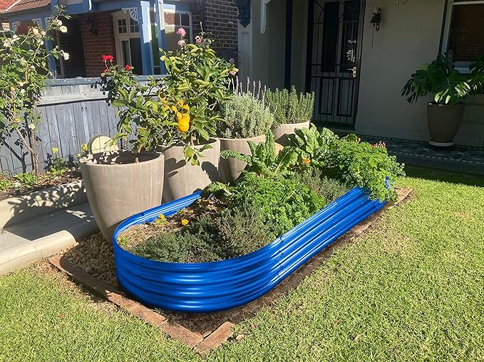 Land Guard Galvanized Raised Garden Bed Kit, Galvanized Planter Raised Garden - Image 5