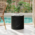 Christopher Knight Home Outdoor Round Side Table, Patio Garden Stool End Coffee by ChristopherKnightHome
