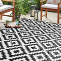 SAND MINE Waterproof Outdoor Rug 6x9 ft, Reversible Mats, Modern Area Rug by SANDMIND