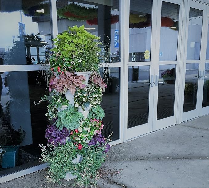 Mr. Stacky 5 Tiered Vertical Gardening Planter, Indoor & Outdoor - Image 7