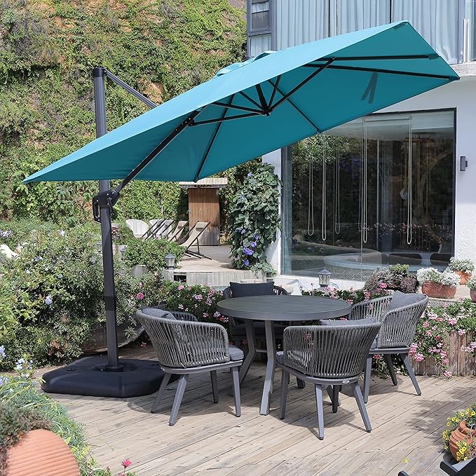 PURPLE LEAF Cantilever Umbrella - Image 2