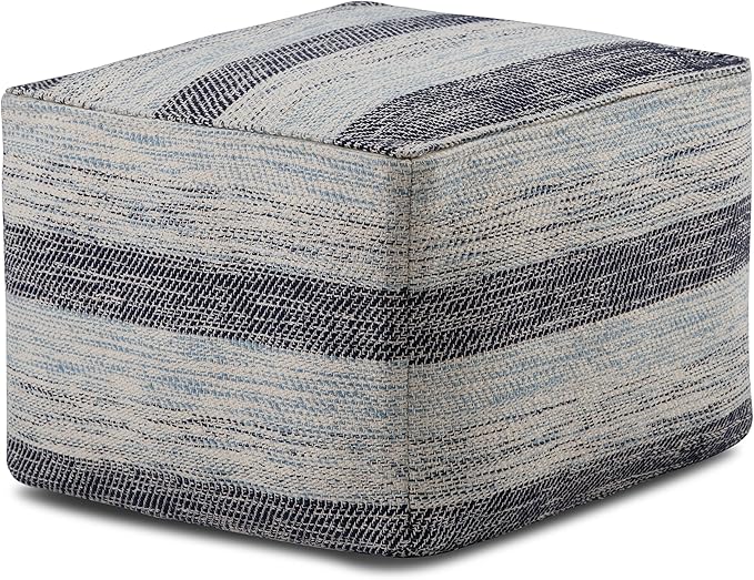 SIMPLIHOME Clay Square Pouf by SimpliHome