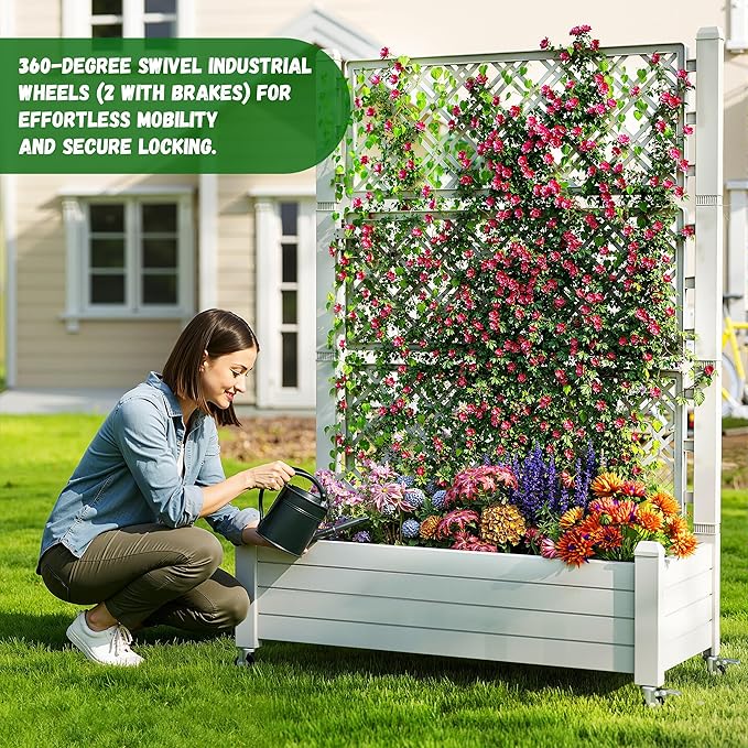 EasyUp Raised Garden Bed with Trellis - Image 4