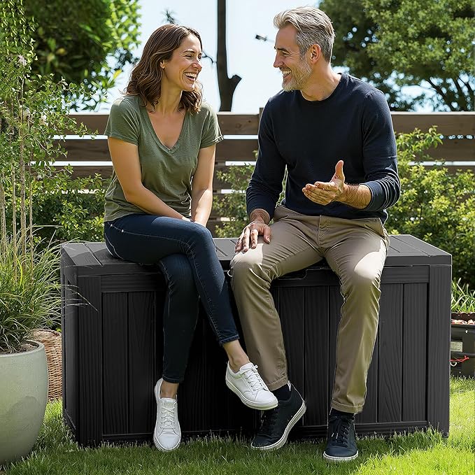 ROJIK Outdoor Storage Housing Deck Box - Image 7