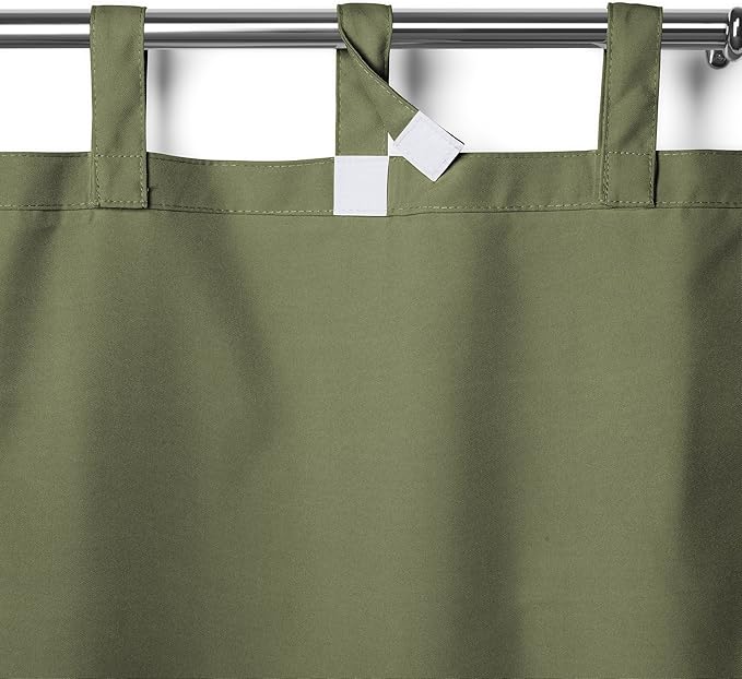 Elrene Home Fashions Matine Weatherproof Tab-Top Indoor/Outdoor Solid Color - Image 11