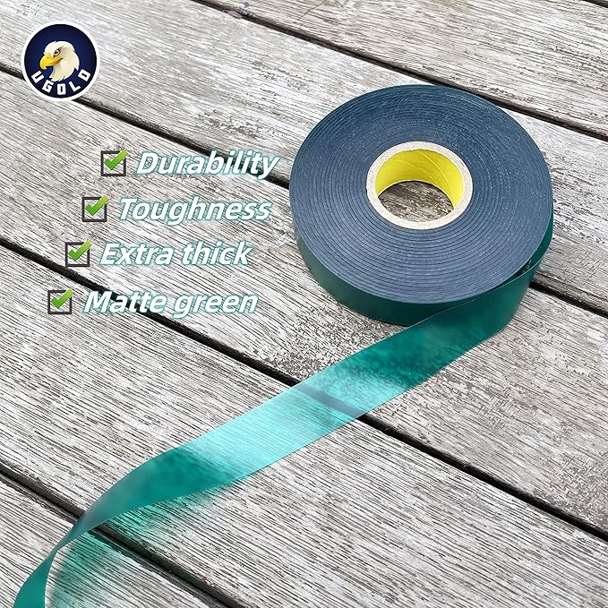 8 mil Extra Thick 150 Feet x 1'' Stretch Plant Tie Tape, Garden Tie Tape - Image 2